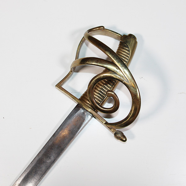 M1831-1 Dansk Pallask M/1831 for underofficerer og Hoboister